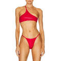 Damen asymmetrischer Bikini mit zartem Schnitt und minimalistischem Design R&B