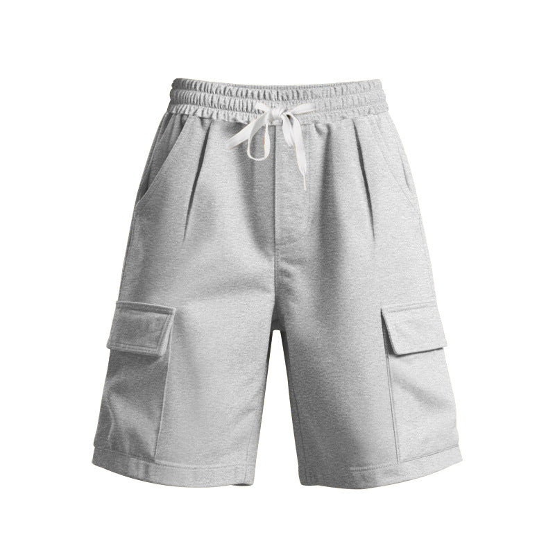 Damen komfortable Cargo-Shorts mit elastischem Bund und praktischen Seitentaschen R&B