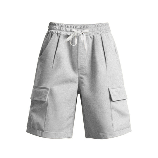 Damen komfortable Cargo-Shorts mit elastischem Bund und praktischen Seitentaschen R&B