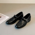 Damen Elegante Mokassins mit dekorativem Riemchen