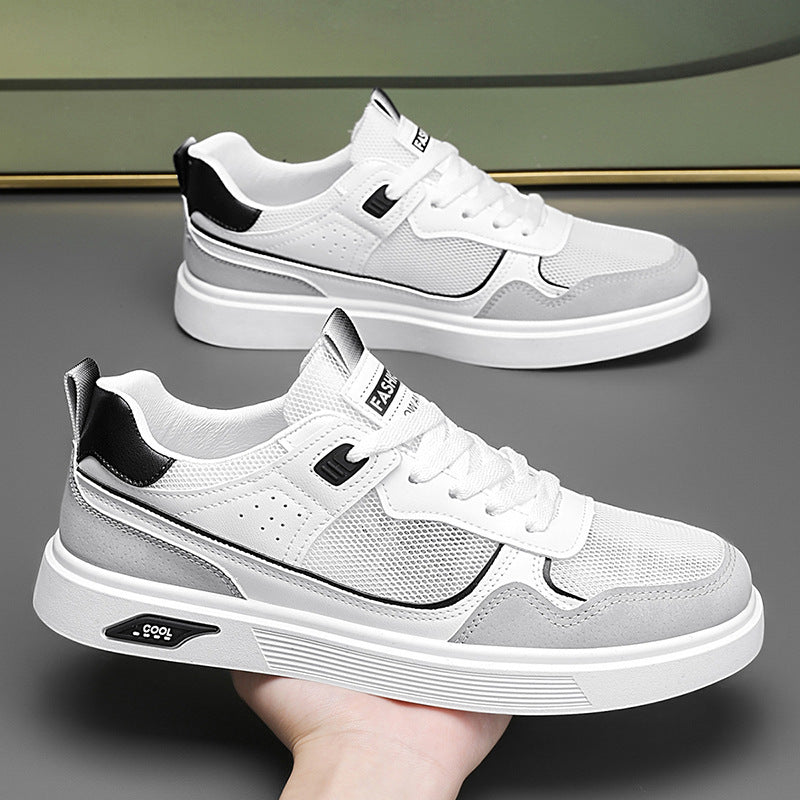 Damen sportliche Freizeitsneaker mit atmungsaktivem Mesh-Obermaterial und dämpfender Sohle