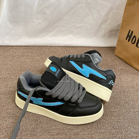 Damen Sneakers mit sportlichem Design und atmungsaktiver Obermaterialkombination R&B