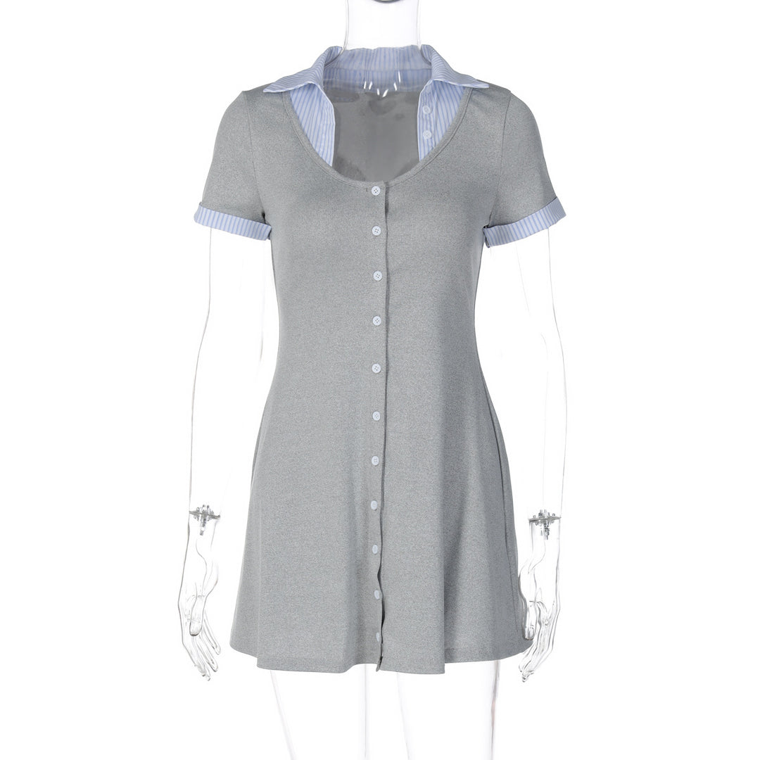 Damen Modisches Polo-Kleid R&B
