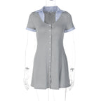 Damen Modisches Polo-Kleid R&B