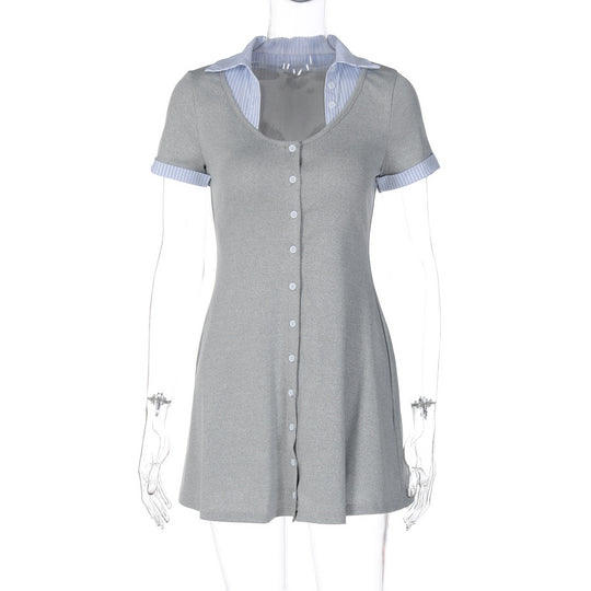 Damen Modisches Polo-Kleid R&B