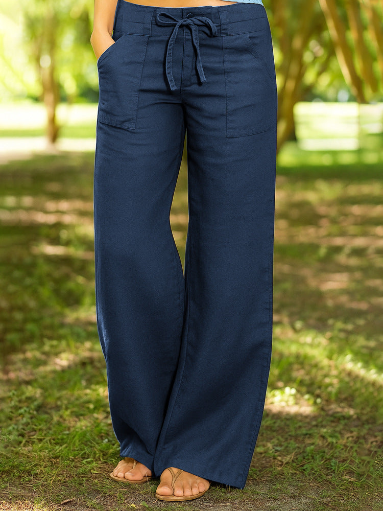 Damen Bequeme Sommerhose R&B