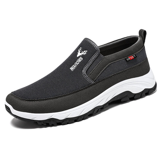 Damen Komfortable und atmungsaktive Slip-On Sneakers mit rutschfester Sohle R&B