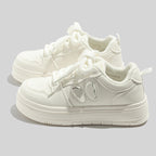 Damen Komfortable Sneakers mit weichem Innenfutter und trendy Design