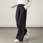 Damen Weite Jeanshose High Waist mit zeitlosem Design