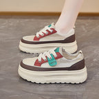 Damen Sneaker mit dicker Profilsohle und atmungsaktivem Obermaterial R&B