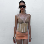 Damen Korsettbluse R&B