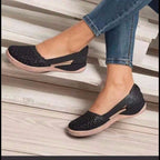 Damen luftige Clogs mit modischen Cut-Outs R&B