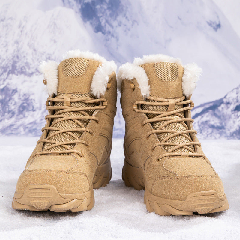 Damen Winterstiefel mit isolierter Fütterung und rutschfester Laufsohle R&B