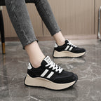 Damen Plateau Sneakers mit ergonomischem Dämpfungssystem und modischem Design R&B