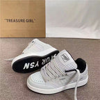 Damen Sportliche Sneakers mit atmungsaktivem Obermaterial und griffiger Sohle