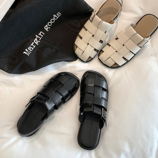 Damen Riemchen-Sandalen mit elegantem Verschluss und komfortabler Sohle R&B
