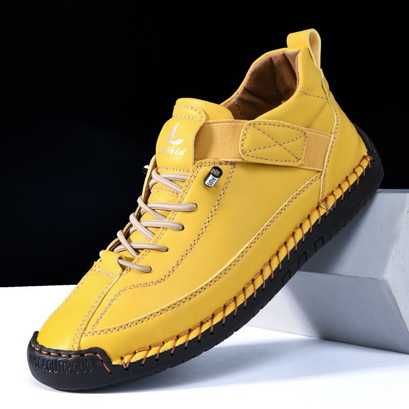 Herren Komfortable und stylische Freizeitschuhe mit verstellbarem Klettverschluss R&B