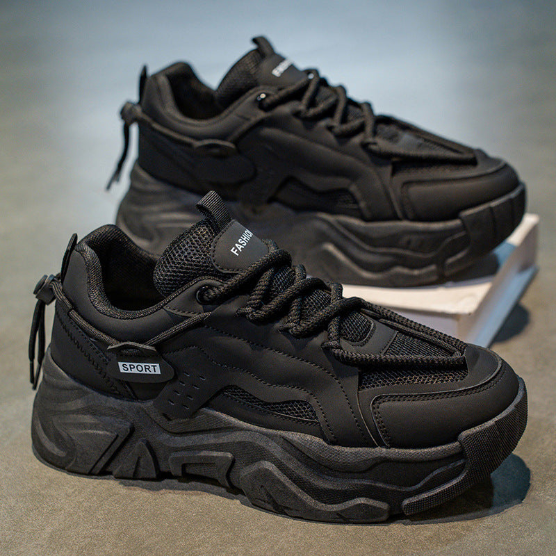 Damen Modische Chunky Sneakers mit atmungsaktiver Mesh-Oberfläche und dämpfendem Sohlenprofil