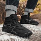 Damen Hohe Wintersneaker mit isolierender Innenausstattung und rutschfester Sohle