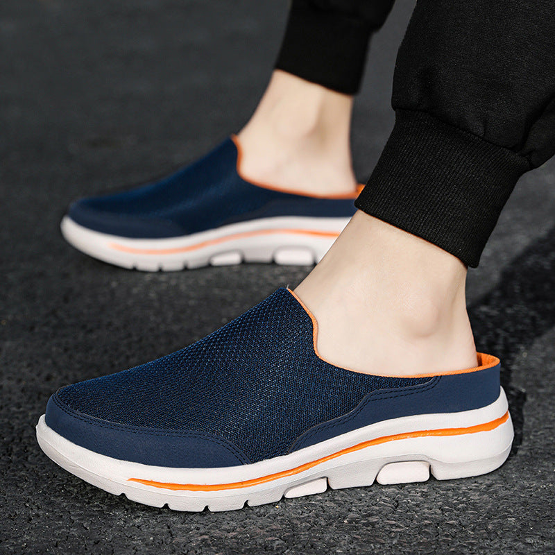 Damen Atmungsaktive Slip-On Freizeitschuhe mit dämpfender Sohle R&B
