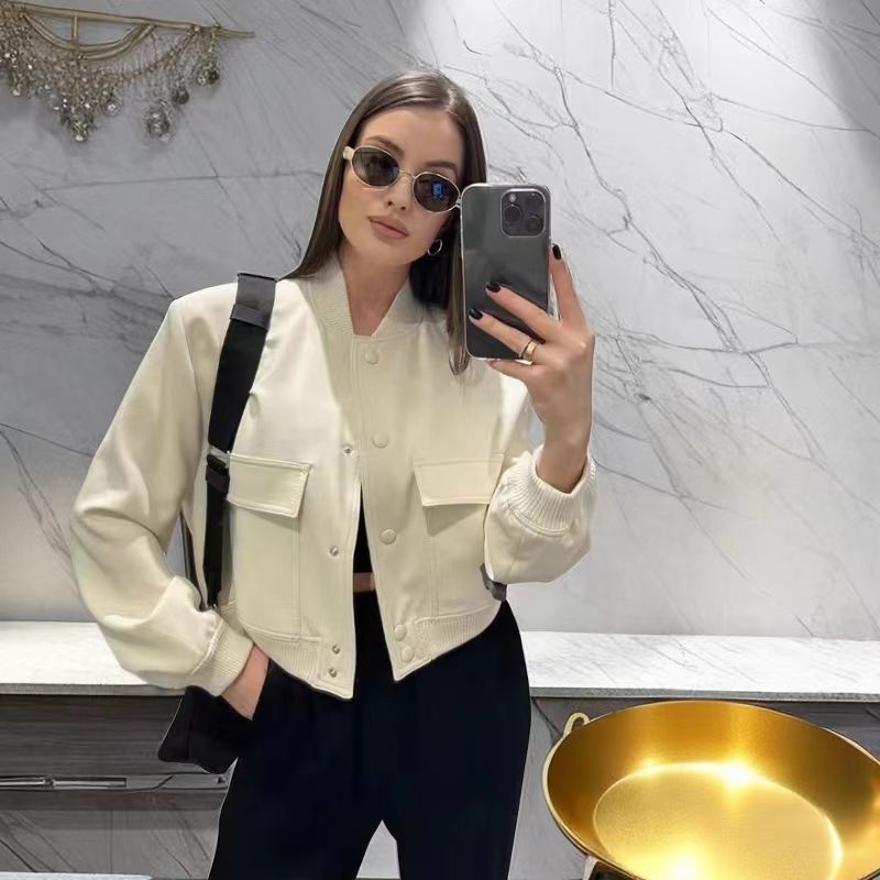 Damen modische Streetwear Jacke R&B