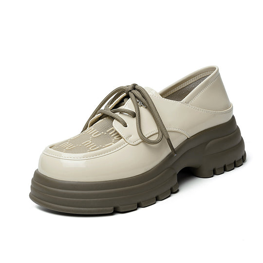 Damen Retro Chunky Slipper mit atmungsaktiver Mesh-Optik und rutschfester Sohle R&B