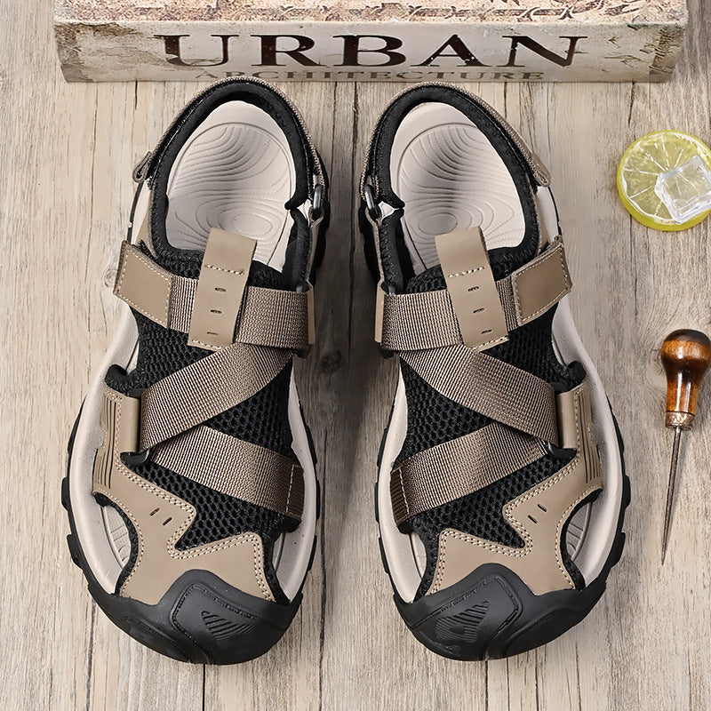 Damen Sportliche Outdoor-Sandalen mit rutschfester Sohle und verstellbaren Riemen R&B
