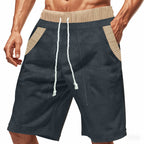 Herren Freizeit-Shorts mit elastischem Bund und praktischen Seitentaschen R&B