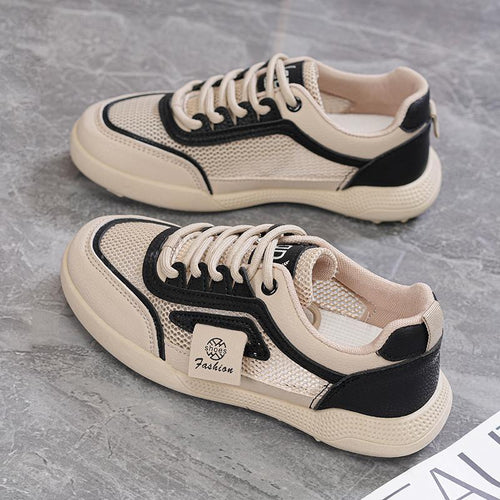 Damen Sportliche Sneakers mit atmungsaktiver Mesh-Oberfläche und bequemer Sohle R&B