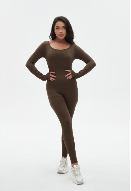 Damen Figurumspielender Jumpsuit R&B
