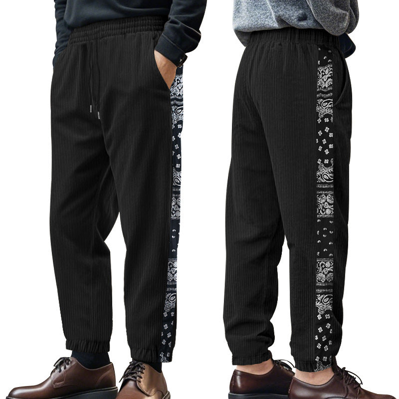 Herren Freizeithose mit einzigartigem Muster R&B