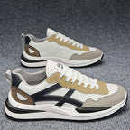 Damen Sportliche Sneakers mit atmungsaktiver Mesh-Oberfläche und gepolsterter Sohle R&B