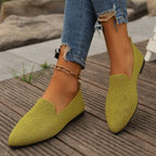 Damen Elegante Ballerinas mit feiner Netzstruktur R&B