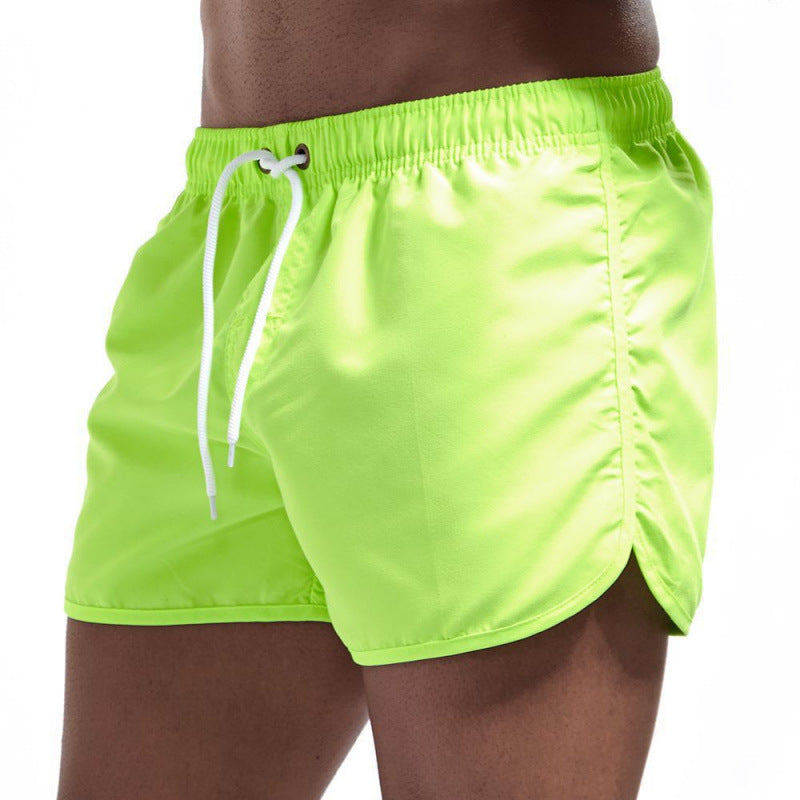 Herren Badeshorts mit schnell trocknendem Material und elastischem Bund R&B