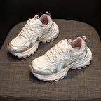 Damen Sportliche Sneakers mit atmungsaktiver Mesh-Oberfläche und stoßdämpfender Sohle R&B