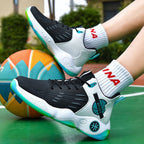 Damen Sportliche Basketball-Schuhe mit atmungsaktiver Mesh-Oberfläche R&B