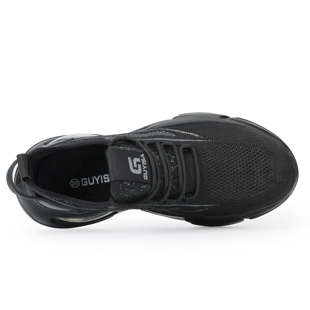 Herren moderne Lifestyle-Sneakers mit stoßdämpfender Luftpolstersohle und atmungsaktivem Obermaterial R&B