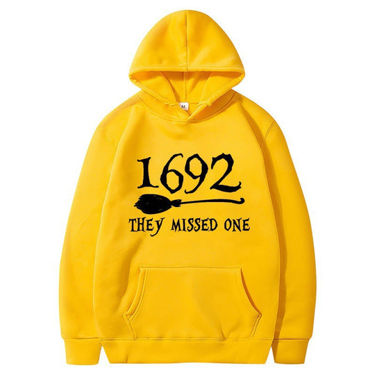 Damen Kapuzenpullover mit kreativem Halloween-Motiv und lockerer Passform R&B