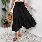 Damen Midikleid mit Rüschen von R&B