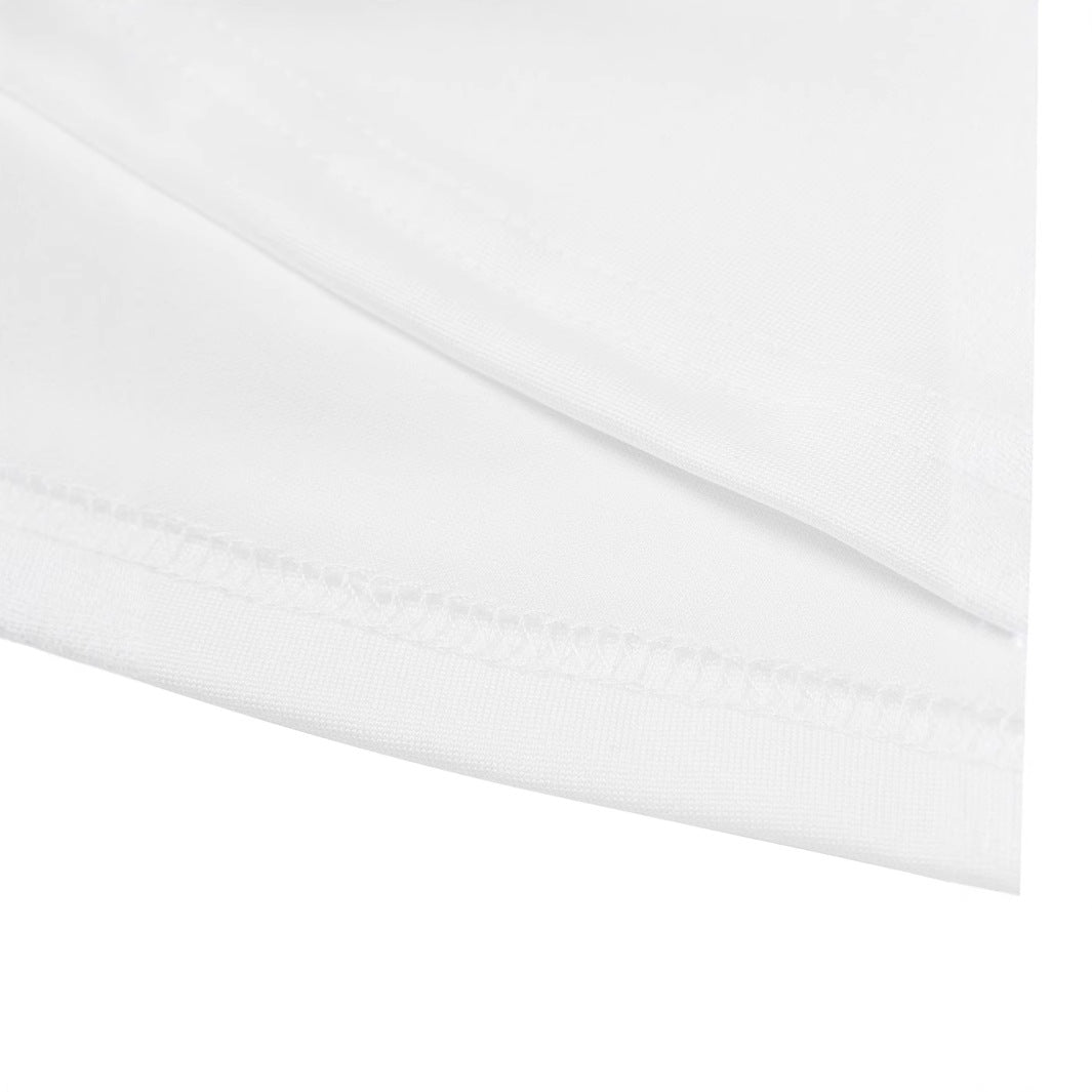 Damen T-Shirt mit kreativem Obstmuster und modernem Schriftzug R&B