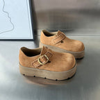 Damen Clogs mit modischem Riemen und komfortablem Fußbett R&B