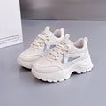 Damen Sportliche Chunky Sneakers mit atmungsaktiver Mesh-Oberfläche und stoßdämpfender Sohle R&B