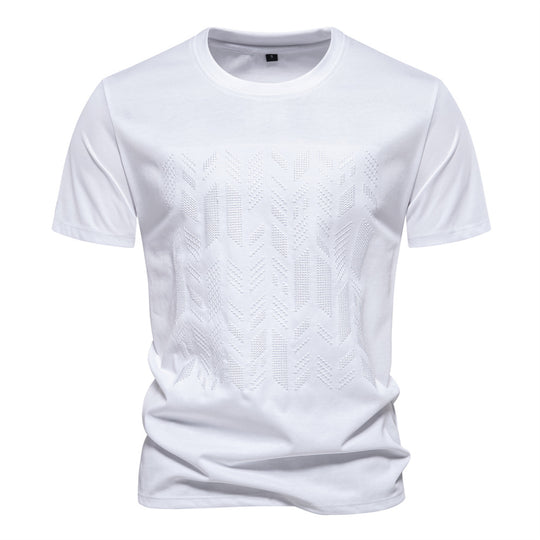 Herren T-Shirt mit innovativem Strukturdesign R&B
