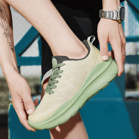 Damen sportliche Lauf- und Fitness-Sneakers mit innovativem Dämpfungssystem R&B