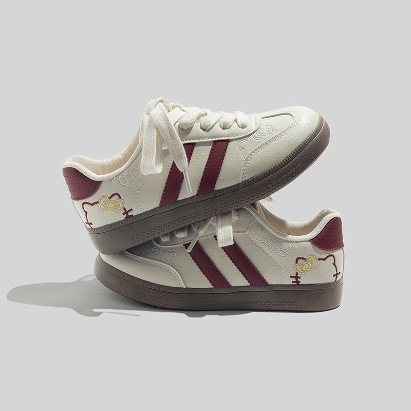 Damen Sportliche Sneakers mit verspieltem Design und hochwertigem Obermaterial R&B