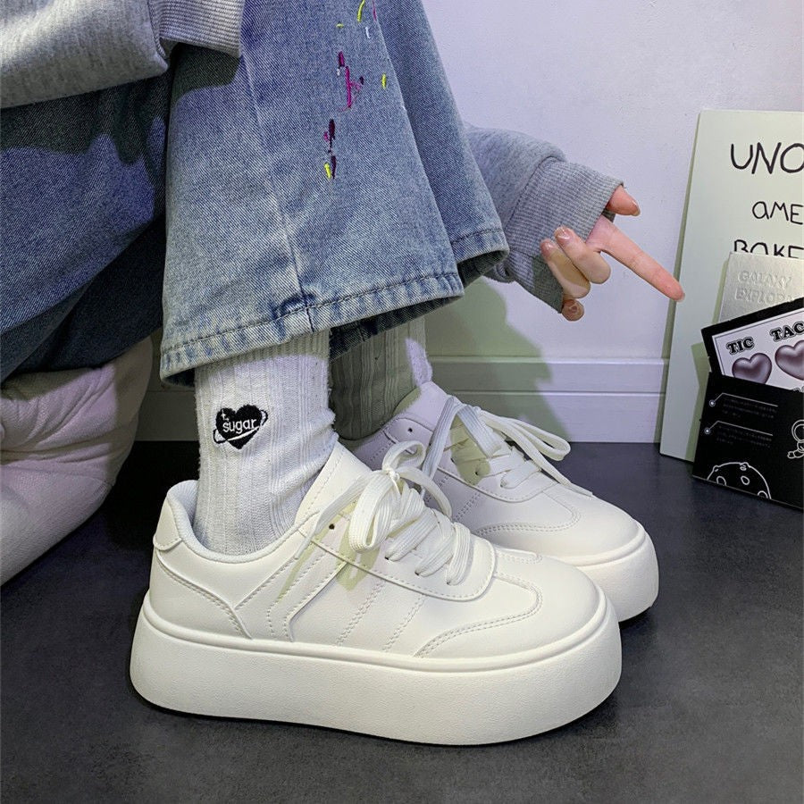 Damen Sportliche Plateausneaker mit modernem Design und rutschfester Sohle R&B
