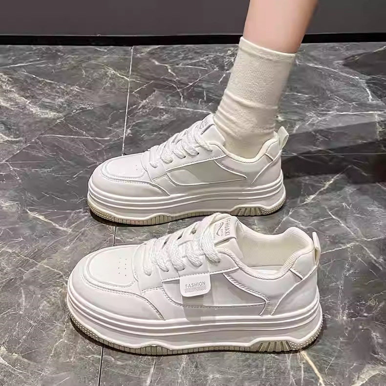 Damen Stadtliche Chunky Sneakers mit dicker Sohle und sportlichem Design R&B