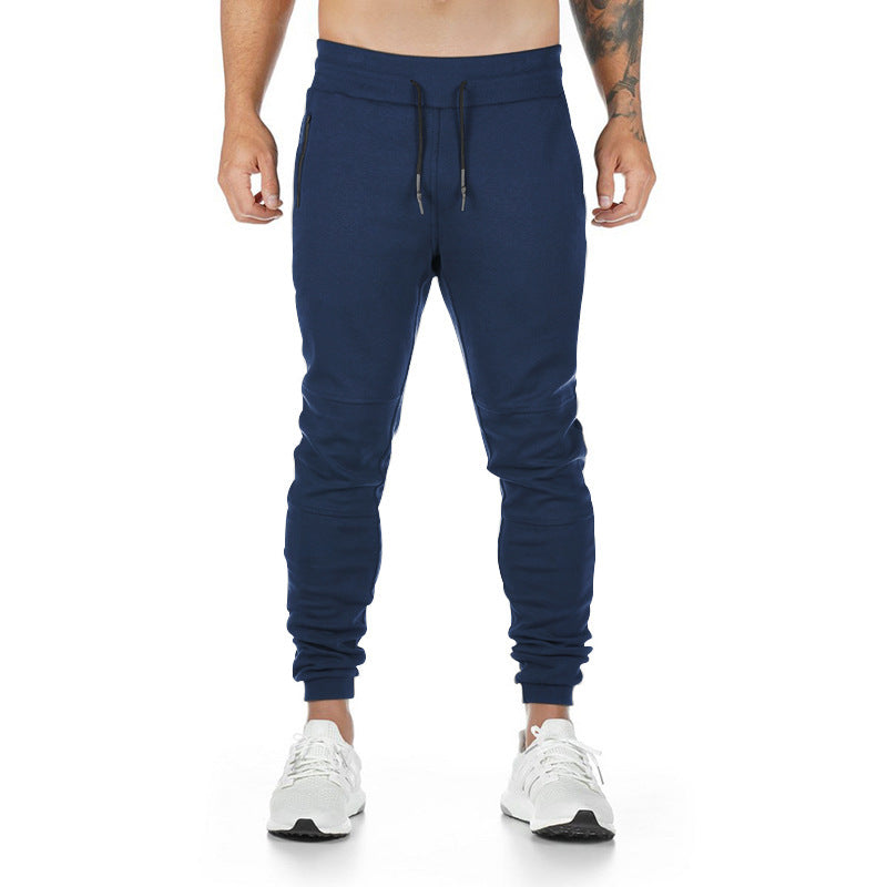 Herren funktionale Sport-Jogginghose mit atmungsaktiven Einsätzen und integriertem Kordelzug R&B