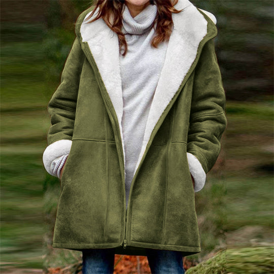 Damen Fleecegefütterte Outdoor-Jacke R&B