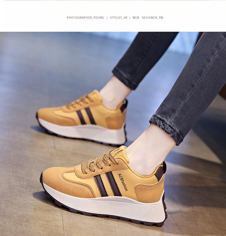 Damen Urbaner Freizeitsneaker mit dämpfendem Sohlenprofil und modischem Design R&B